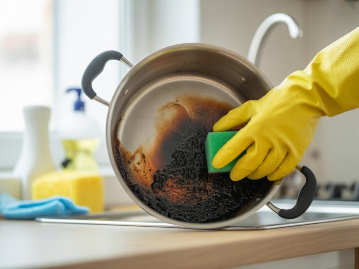 Como tirar queimado do fundo da panela: métodos eficazes e práticos para limpar fácil