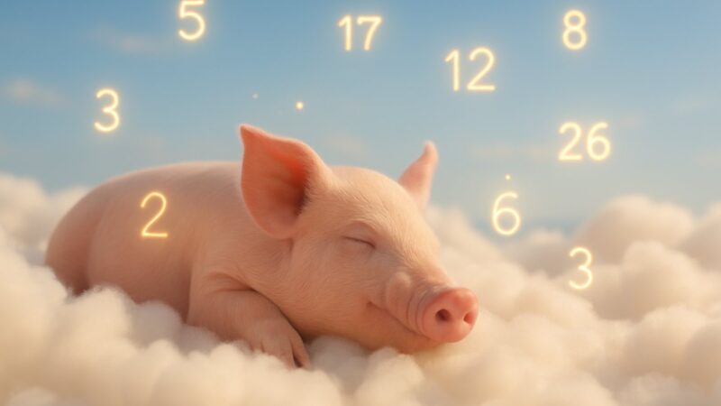 Sonhar com porco número da sorte: Significados e Como Usar para Apostar