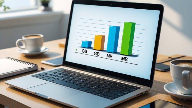 Quantos MB tem 1 GB? Entenda a conversão e diferenças