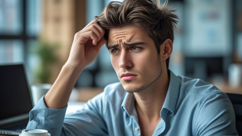 O que significa quando um homem puxa seu cabelo? Linguagem, sinais e intenções