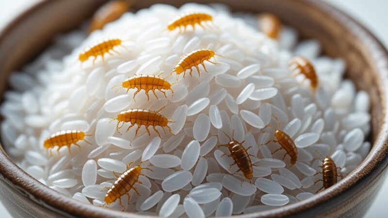 Larvas no Arroz Faz Mal Para Saúde? Riscos, Mitos e Cuidados