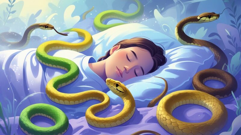 O que significa sonhar com cobras vivas? Descubra interpretações e simbolismos