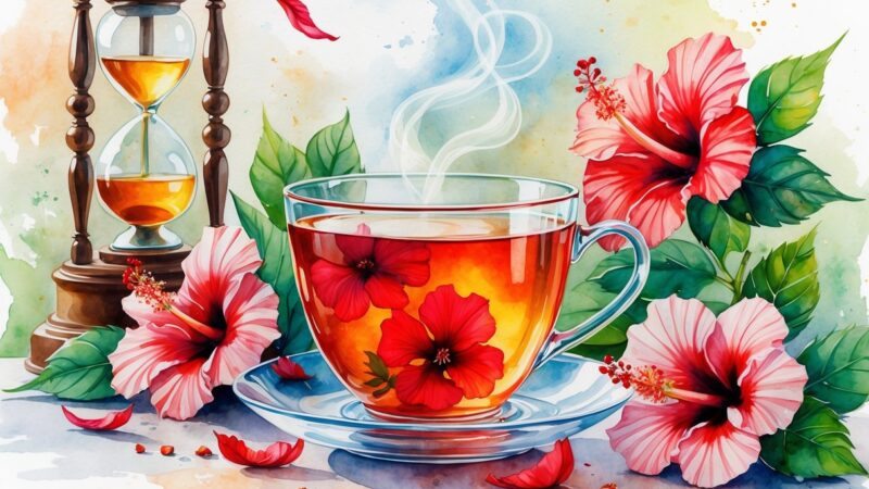 Chá de Hibisco Emagrece em Quanto Tempo? Duração e Resultados