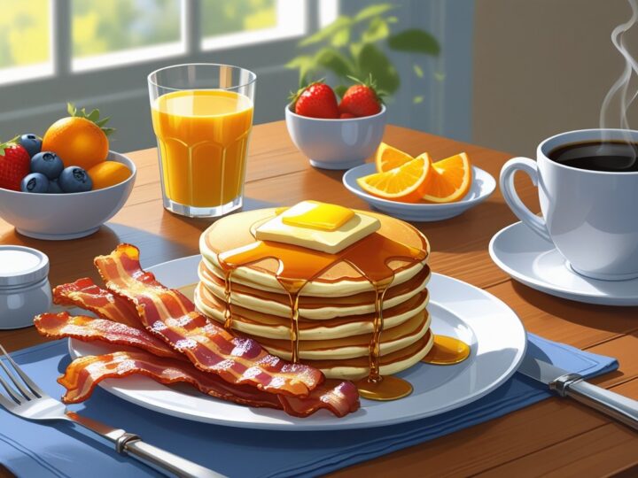 Como é o café da manhã americano? Descubra pratos e tradições