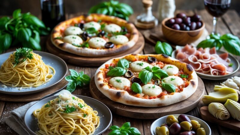 Comidas Típicas da Itália: Pratos Icônicos e Sabores Regionais