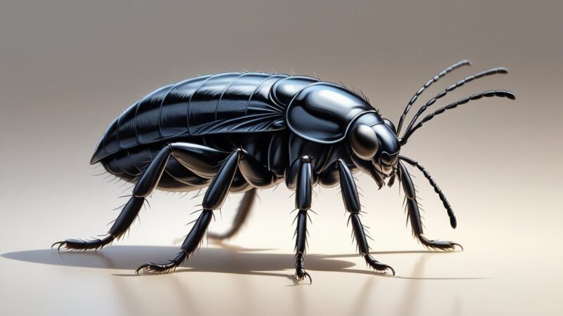 Bichinho preto que parece pulga: identificação, riscos e prevenção