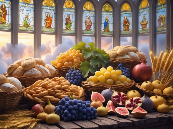 Sonhar com Muita Comida Segundo a Bíblia: Abundância, Sinais e Mensagens