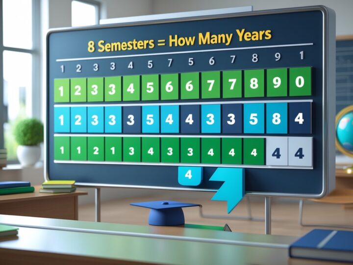 8 semestres são quantos anos? Veja o tempo e o que muda no curso