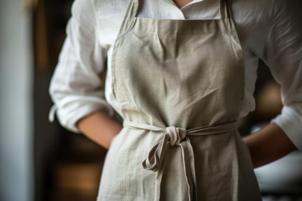 Como lavar e conservar um avental 100% algodão corretamente