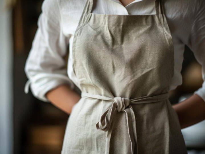 Como lavar e conservar um avental 100% algodão corretamente