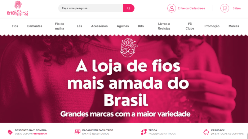 Crocheteiras: Melhor Site de Crochê