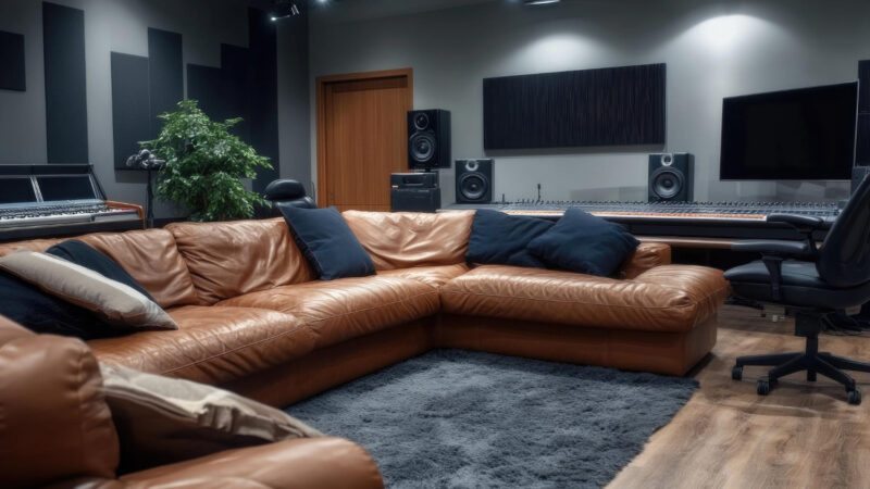 Como melhorar a acústica da sala de estar sem gastar com reforma?