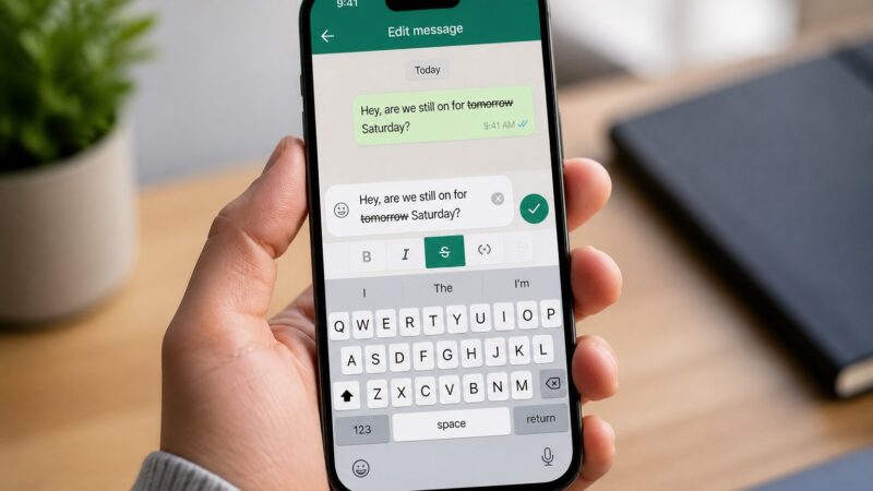 Como Riscar uma Palavra no WhatsApp: Guia Prático de Formatação